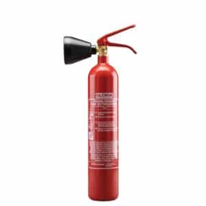 GLORIA Kohlendioxidlöscher KS 2 ST Dauerdruckfeuerlöscher mit Handhebel-Armatur