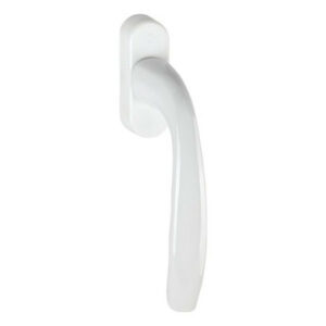 HOPPE New York Fenstergriff 0810/U76-F9016 verkehrsweiß beschichtet-32 mm schmale Rosette
