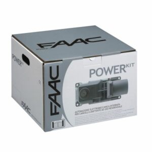 FAAC POWER KIT für zweiflügelige Drehtore 24 V - Unterflurantrieb Komplettset für den privaten Bereich
