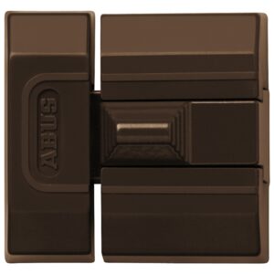 ABUS Schiebe-Riegel SR30 für Innentüren-braun stabiler Riegel für Innentüren mit verdeckten Schrauben
