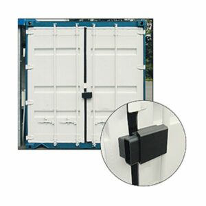 ABUS Containerschloss ConHasp 215 100 mit Vorhangschloss 37RK/70HB100
