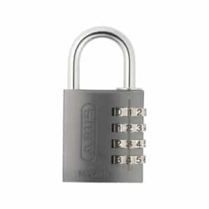 ABUS Aluminium Zahlenschloss 145/40 in titanium in 9 Farben zur Wahl