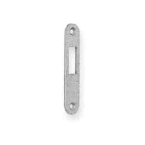 BKS Flach-Schließblech S413-abgerundet-stahl-nickel-silber für Schlösser: 0375