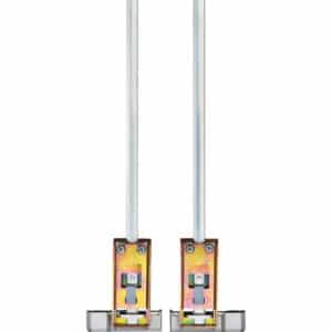 ABUS Doppelschließblech DSB550/650-silber für FOS550/650