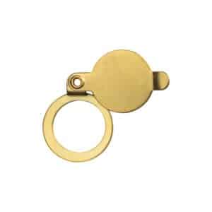 ABUS Sichtschutzblech für Türspione 2200 und 1200 - messing in Braun