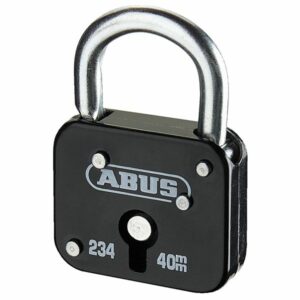 ABUS Buntbart-Vorhangschloss  234/40  in schwarz