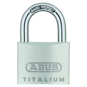 ABUS TITALIUM - Vorhangschloss 64TI/40 verschiedenschließend aus neuartiger Aluminiumlegierung