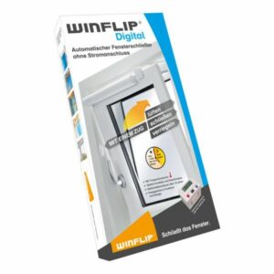 WINFLIP DIGITAL - vollautomatischer Fensterschließer nie wieder gekippte Fenster vergessen