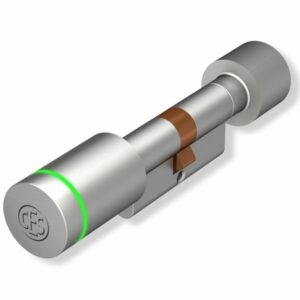 CES Omega Flex MIFARE® digitaler Doppelknaufzylinder - Nachlieferung mit Elektronik-Knauf auf der Außenseite