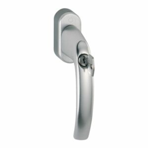 HOPPE Atlanta Fenstergriff 0530S/US952 - F1 Alu Natur - 32-42 mm Secu100 + Secustik und VarioFit