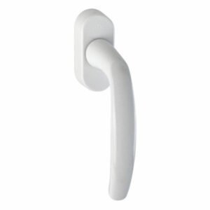 HOPPE Atlanta Fenstergriff 0530/US952 - F9016 verkehrsweiß - 32-42 mm mit Secustik und VarioFit