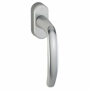 HOPPE Atlanta Fenstergriff 0530/US952 - F1 Alu Natur - 32-42 mm mit Secustik und VarioFit