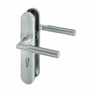 ASSA ABLOY digitaler Türbeschlag Code Handle Langschild-DIN rechts Ausführung B