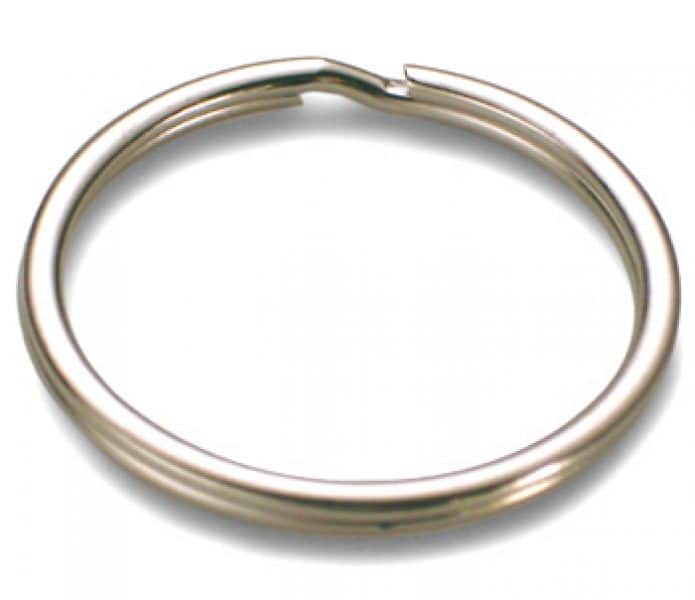 Schlüsselring 35 mm 100er Set 35mm Durchmesser