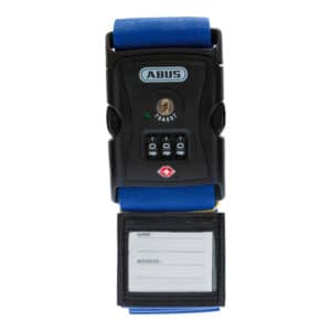ABUS Kofferschloss 620TSA blau Inklusive Öffnungsindikator