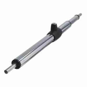 ABUS Fenster-Teleskopstange Tele-Z-Chrom poliert-AL0089-100 cm für nach innen öffnende einflügelige Fenster und Fenstertüren