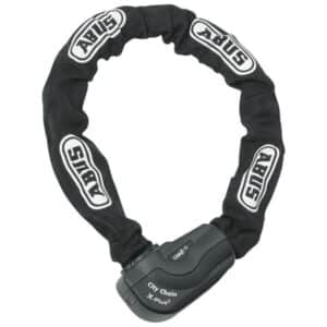 ABUS - Kettenschloss GRANIT CityChain X-Plus 1060-verschiedenschließend aus Stahl