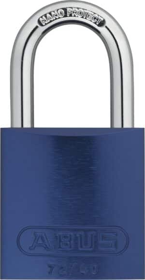 ABUS Vorhangschloss Color 72/40  gleichschließend blau 7 Farben zur Wahl