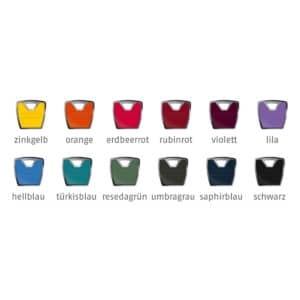 ABUS Design-Clipl in schwarz 5er Set in verschiedenen Farben