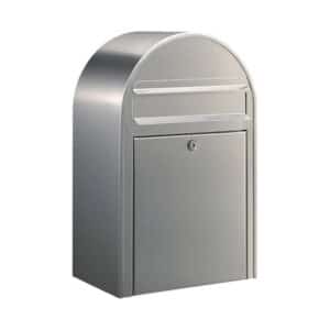 BOBI Briefkasten Classic - Edelstahl V2A in Edelstahl oder verschiedenen RAL-Farben