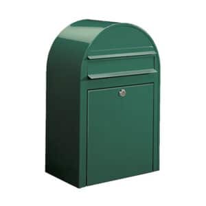 BOBI Briefkasten Classic - Moosgrün (RAL 6005) in Edelstahl oder verschiedenen RAL-Farben