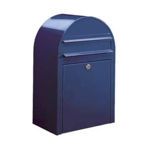 BOBI Briefkasten Classic - Saphirblau (RAL 5003) in Edelstahl oder verschiedenen RAL-Farben
