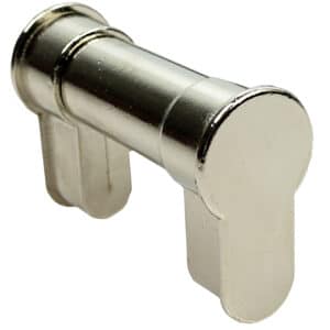 FELGNER Blindzylinder UniBlind-50 bis 76 mm-vernickelt stufenlos einstellbar