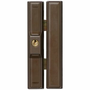 ABUS Fenster-Zusatzschloss FTS88-braun-AAL0006 für nach innen öffnende Fenster und Fenstertüren