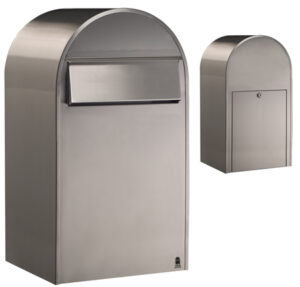 BOBI Briefkasten Grande B-Edelstahl-Edelstahl in verschiedenen RAL-Farben und Edelstahl