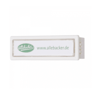 Allebacker Namensschild für Allebacker Briefkästen