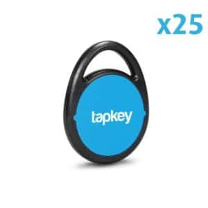 25 x Tapkey NFC Key-Tag Schlüsselanhänger für Tapkey Produkte