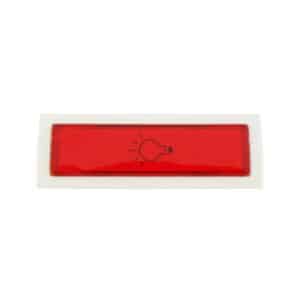 JU Lichttaster 65 x 22 mm-weiß mit Beleuchtung