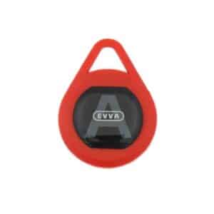 EVVA AirKey-Schlüsselanhänger rot - 25 Stück für AirKey-Zylinder