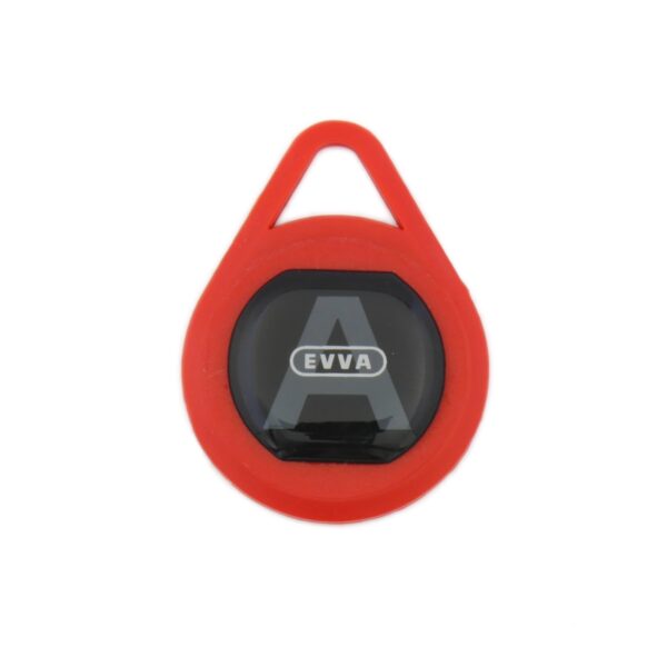 EVVA AirKey-Schlüsselanhänger rot - 25 Stück für AirKey-Zylinder