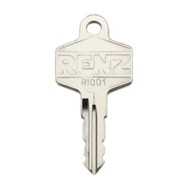 RENZ Ersatzschlüssel TX01 - TX275 mit Silca Rohling