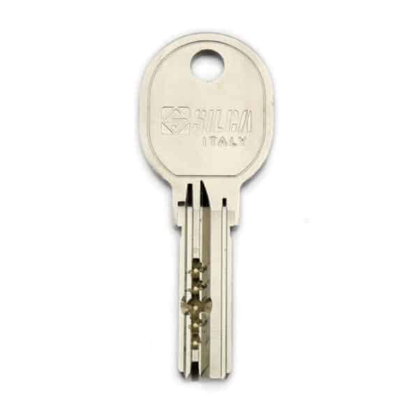 ISEO GERA R6 Ersatzschlüssel nach Nummer AGL000001 bis AGL015328 Silca Rohling