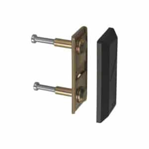 ABUS Verbindungsplatte PV1820 für Panzerriegel -schwarz PR1600